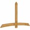 Ekena Millwork Bellingham Rough Sawn Timber Gable Bracket, Western Red Cedar, 96"W x 56"H x 2"D x 6"F, 14/12 Pitch GBW096X56X0206BEL00RWR - alternate 5